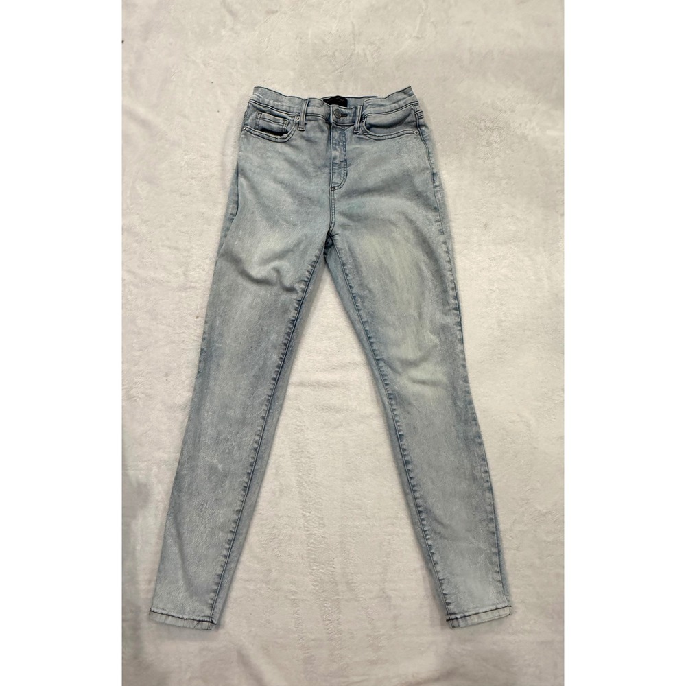 Banana Republic High Rise Skinny Jeans Light Acid Wash Blue Size 29/8‎